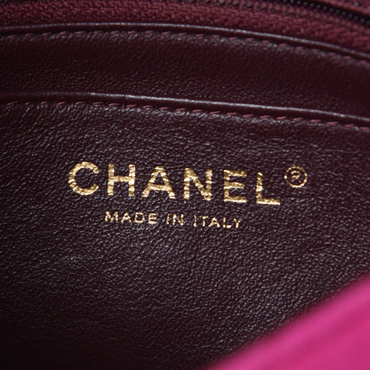 Chanel Jersey Quilted Mini Chic With Me Flap Pink 6 of 7