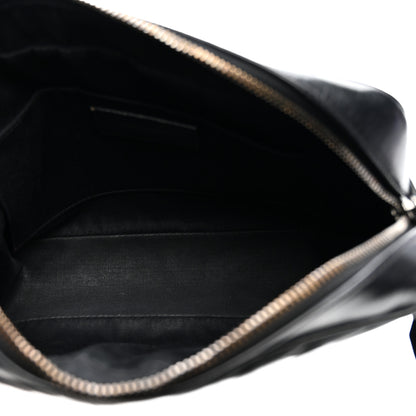 Saint Laurent Calfskin Matelasse Monogram Lou Camera Bag Black 5 of 21