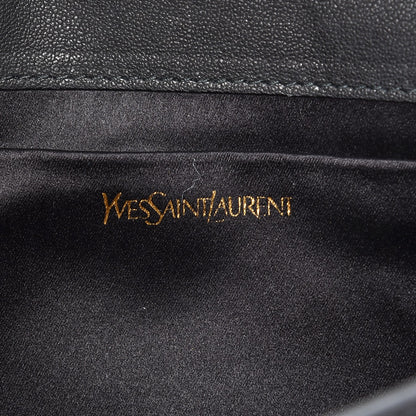Saint Laurent Sheepskin Classic Y Ligne Clutch Black 6 of 8