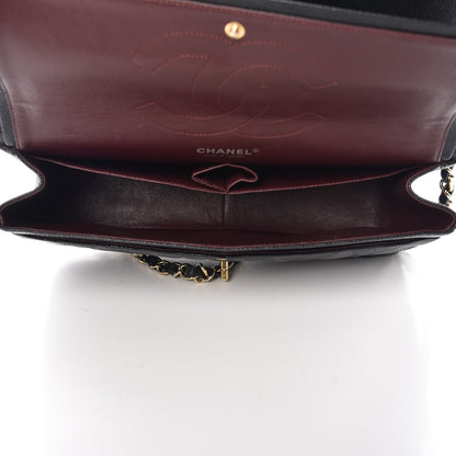 Chanel Caviar Quilted Jumbo Double Flap Black 5 of 13