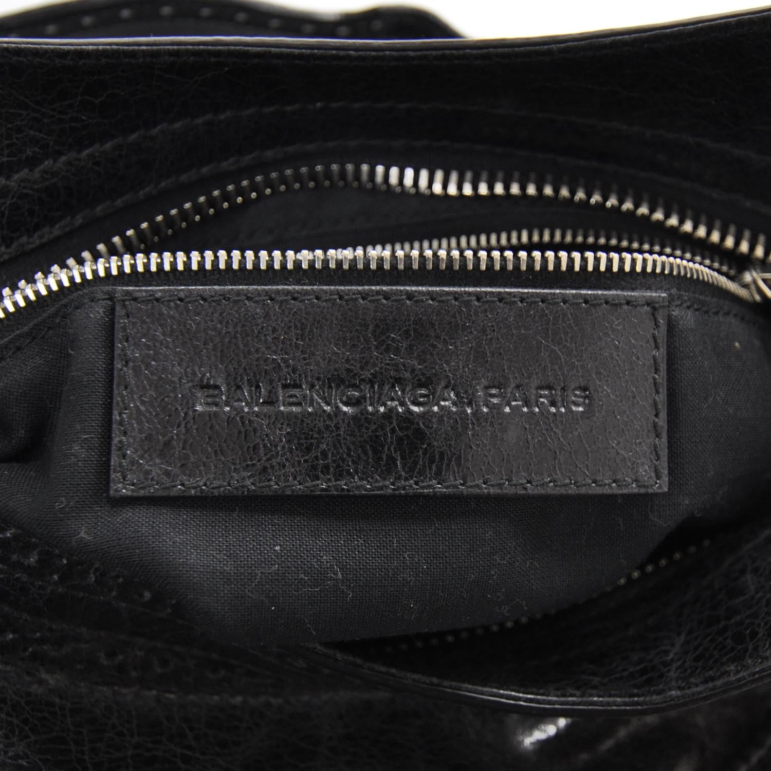 Balenciaga Agneau Giant Brogues Hardware City Black 9 of 10