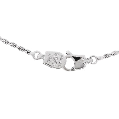Damiani 18K White Gold Yellow Diamond Freshwater Cultured Pearl Drop Cluster Pendant Necklace 4 of 4