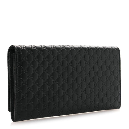Gucci Soft Microguccissima Continental Wallet Black 3 of 11