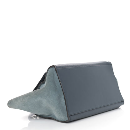 Celine Drummed Calfskin Suede Medium Trapeze Orage 4 of 18