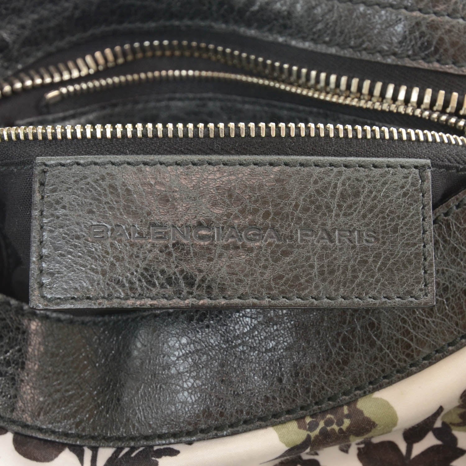 Balenciaga Agneau Floral Giant City Black 8 of 10