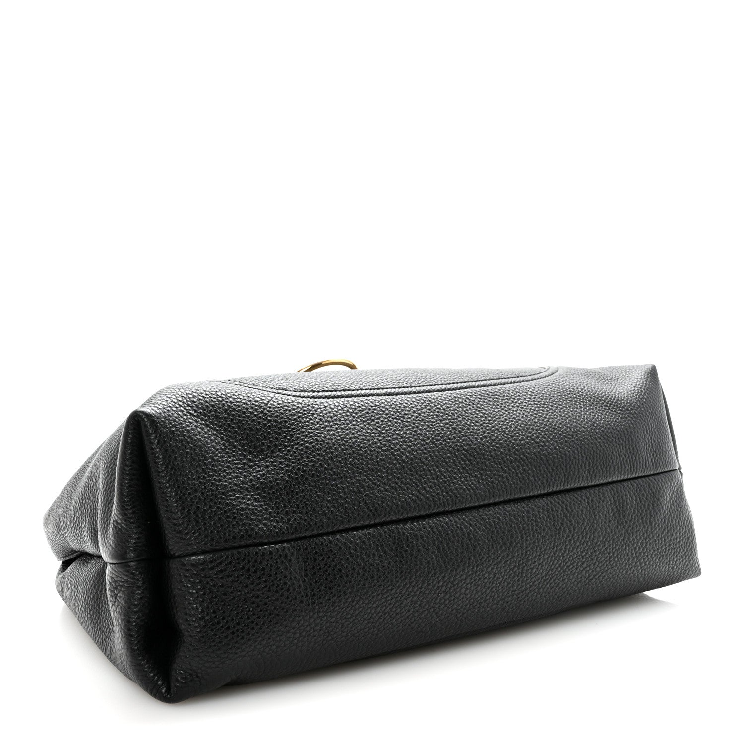 Gucci Grained Calfskin Softbit Maxi Shoulder Bag Black 5 of 10