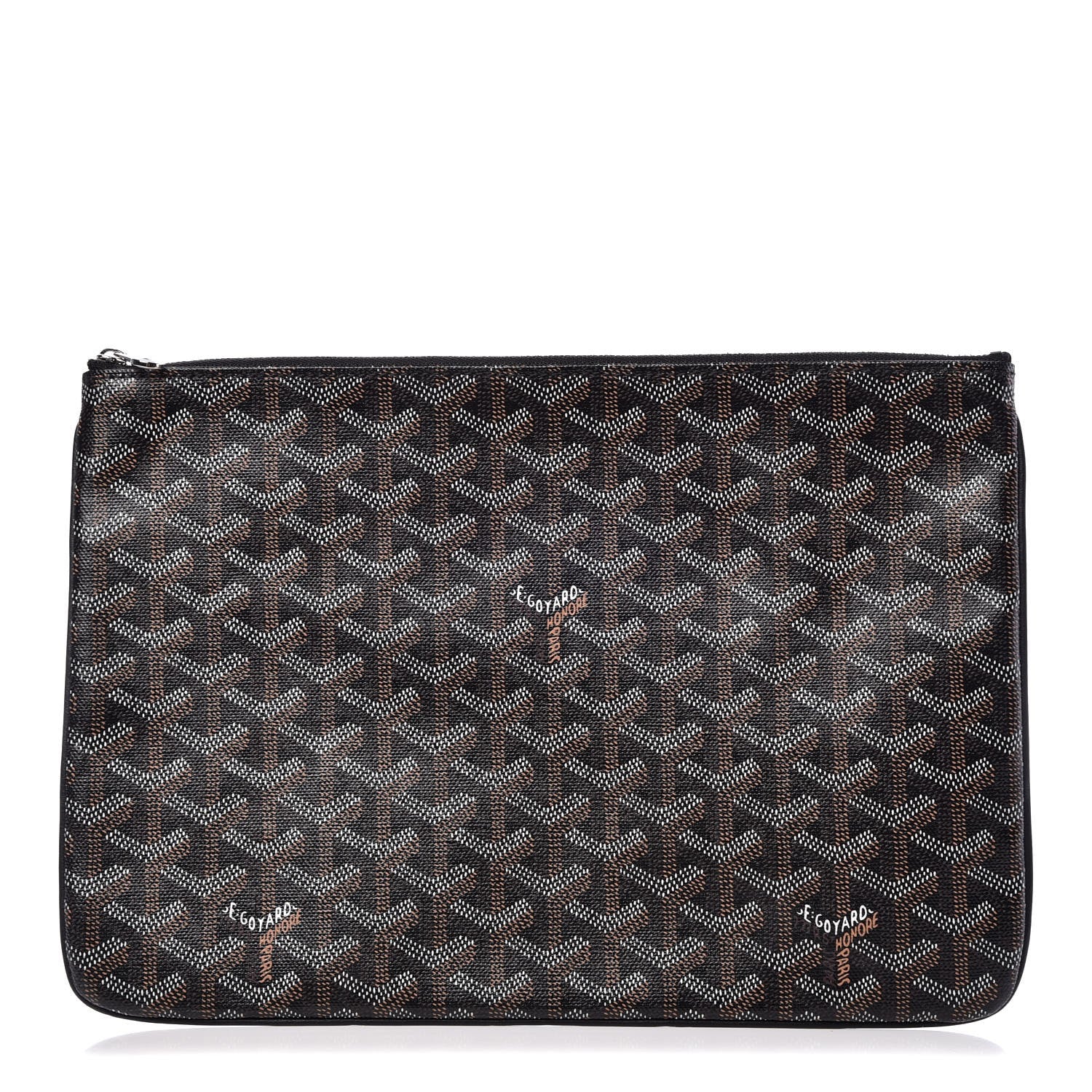Goyard Goyardine Senat Pochette MM Black 1 of 8