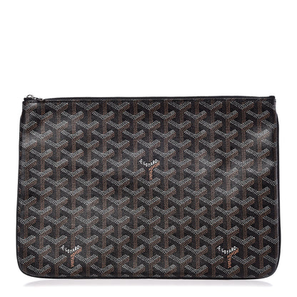 Goyard Goyardine Senat Pochette MM Black 1 of 8