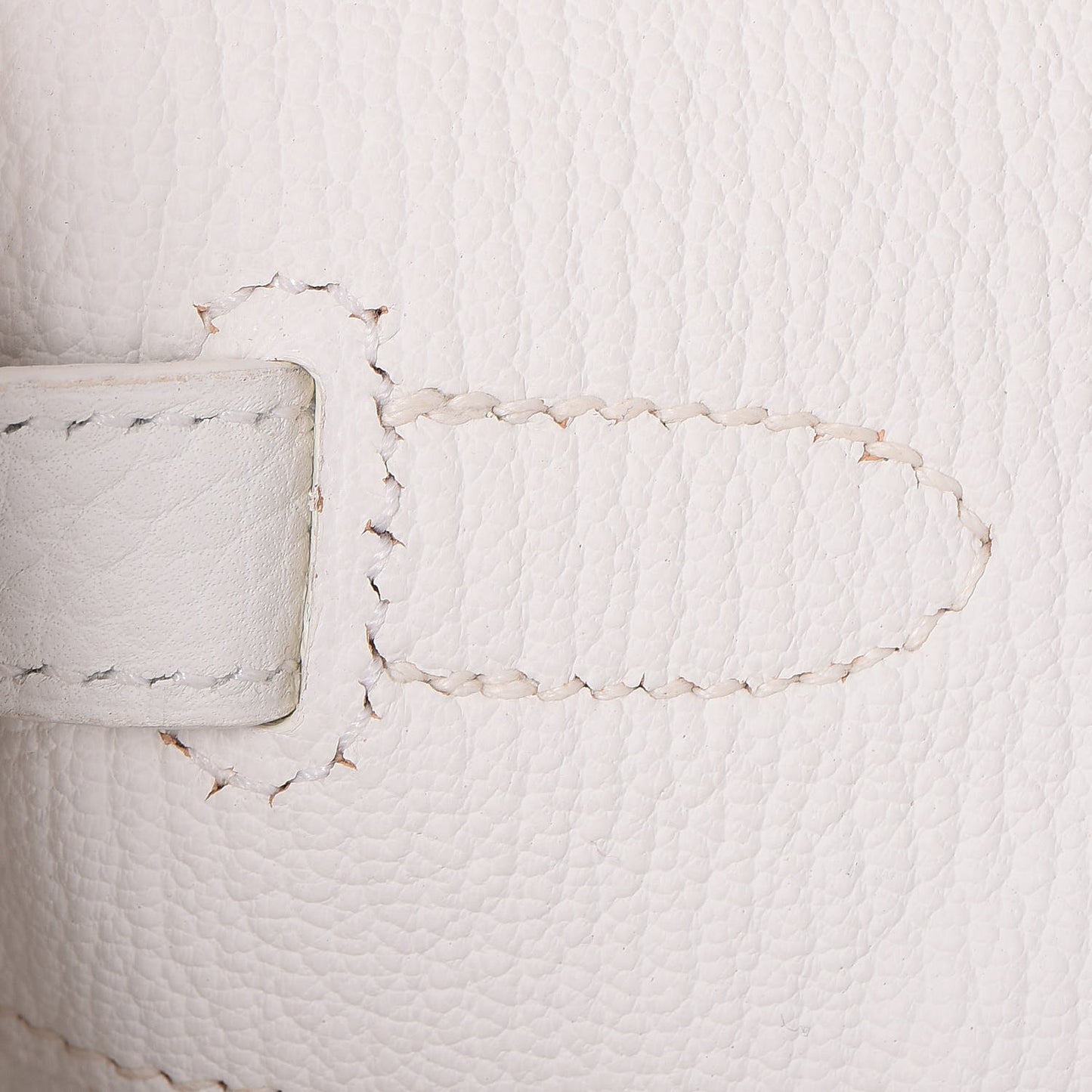 Taurillon Clemence Birkin 35 White