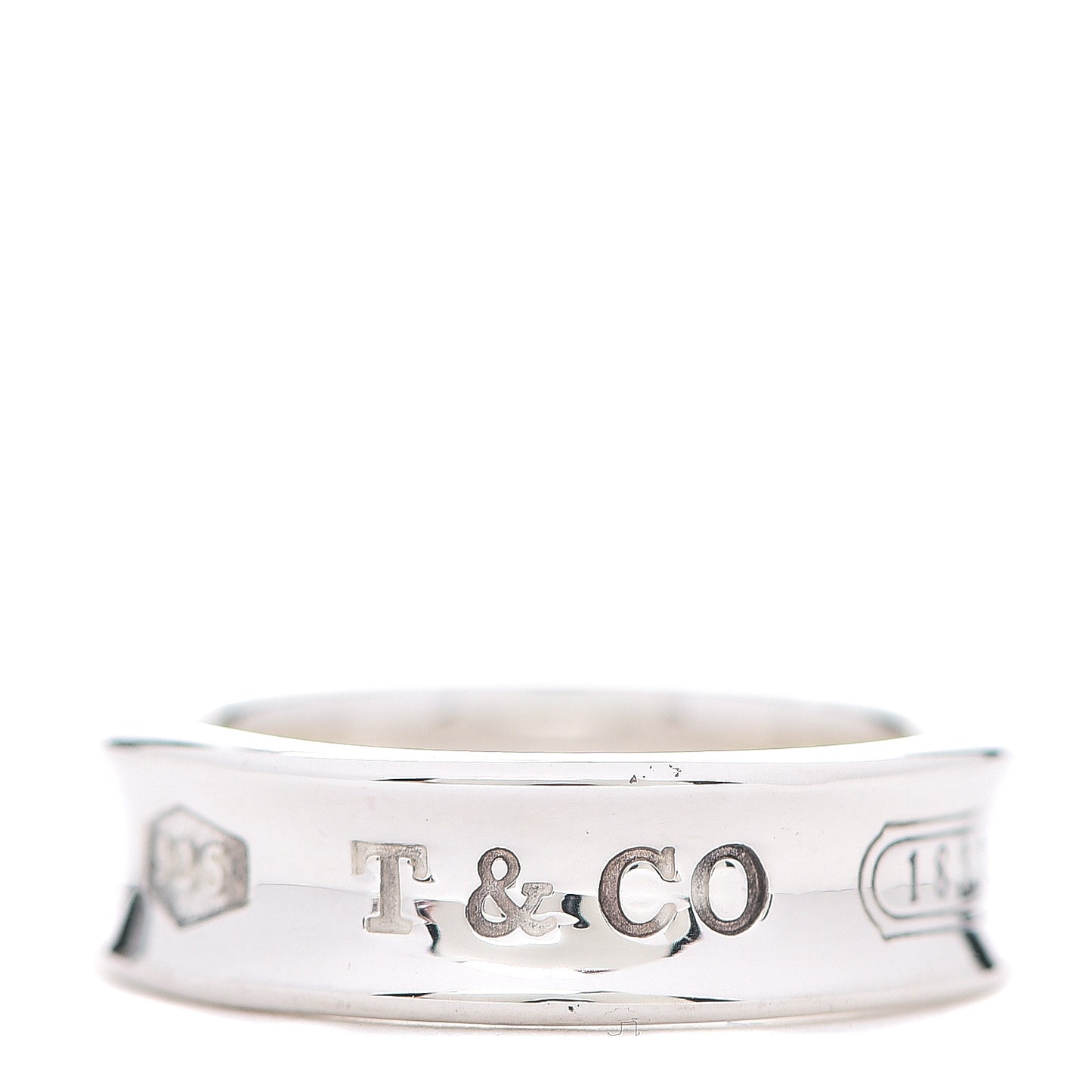Sterling Silver 1837 Band Ring 62 10
