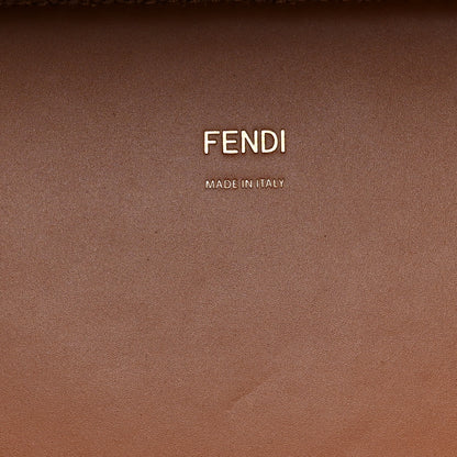 Fendi Vitello King Plexiglass Medium Fendi Sunshine Shopper Tote Cuoio 6 of 12
