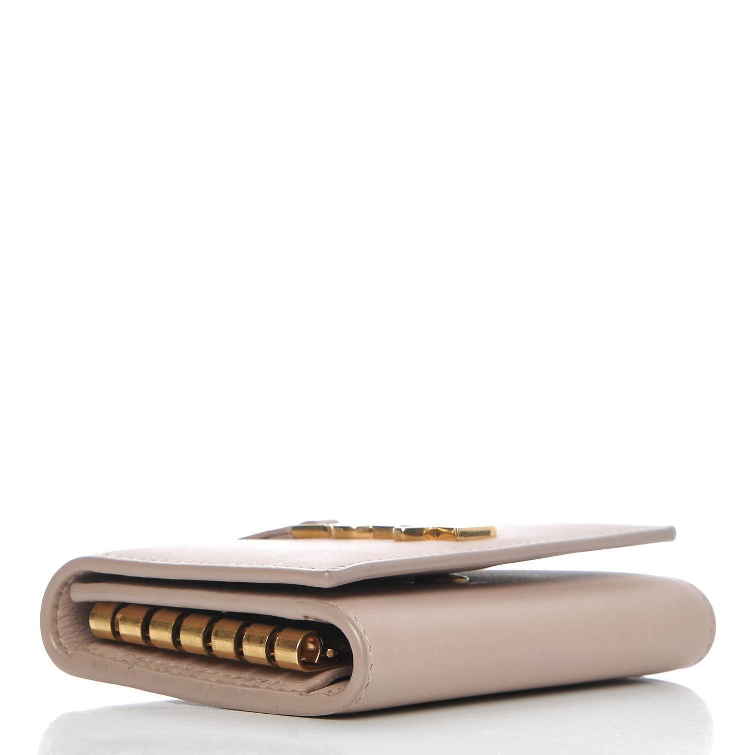 Saint Laurent Smooth Calfskin Monogram Key Case Nude 4 of 9