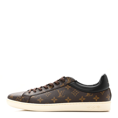 Louis Vuitton Calfskin Monogram Mens Luxembourg Sneakers 10.5 1 of 12