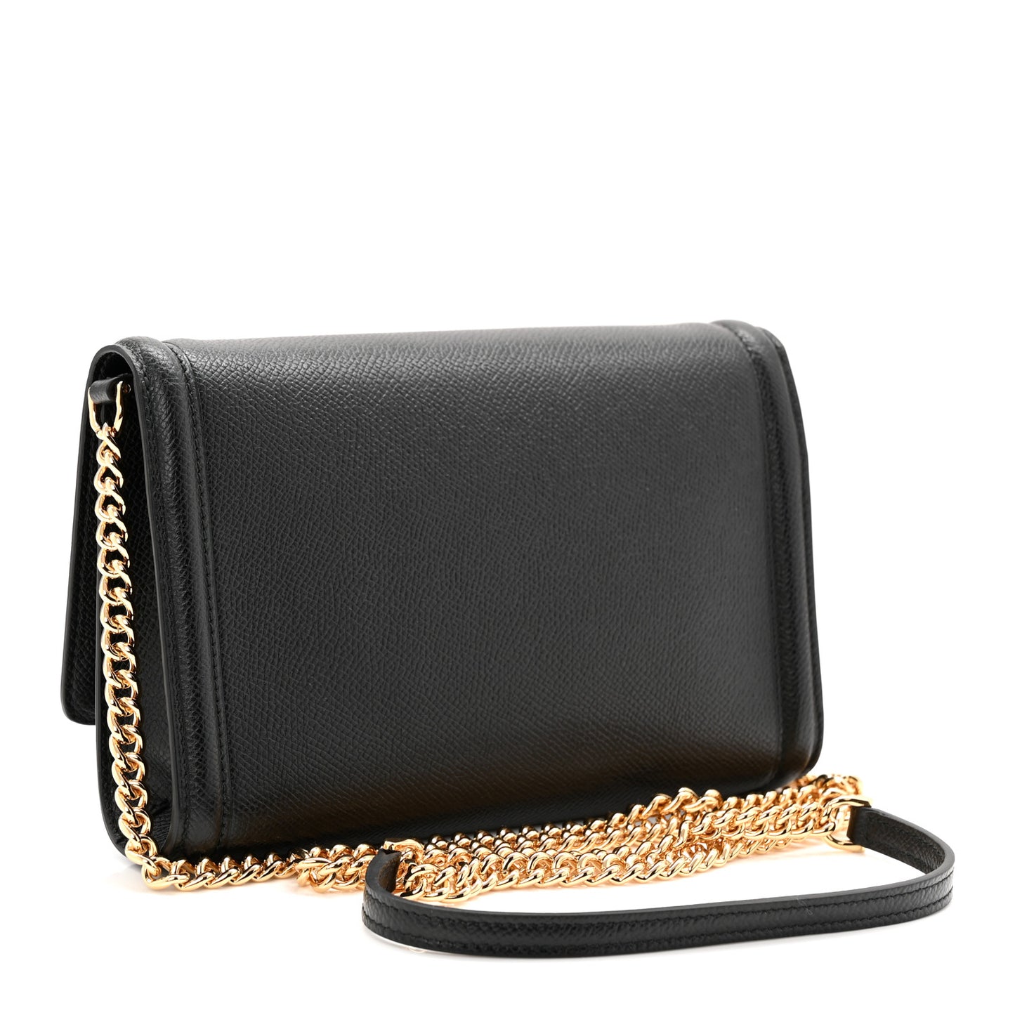 Hammered Calfskin Vara Bow Mini Bag Black