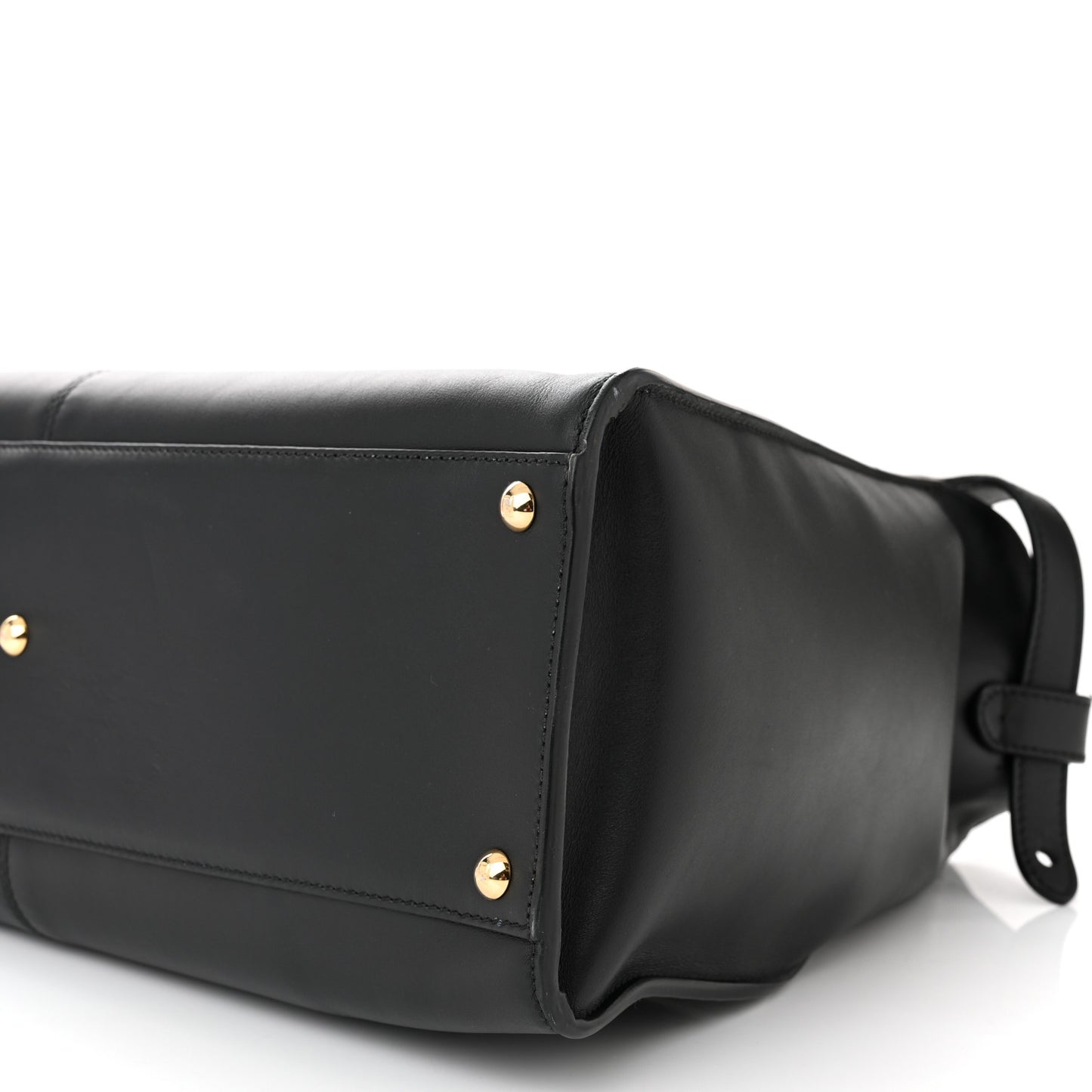 Vitello Seta Shearling FF 1974 Large Peekaboo X-Lite Black