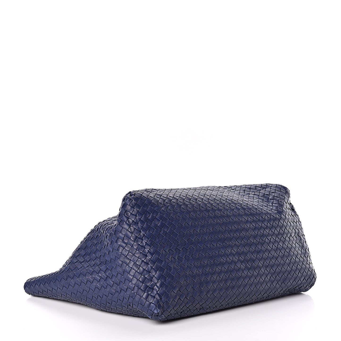 Nappa Intrecciato Large Seamless Tote Atlantic