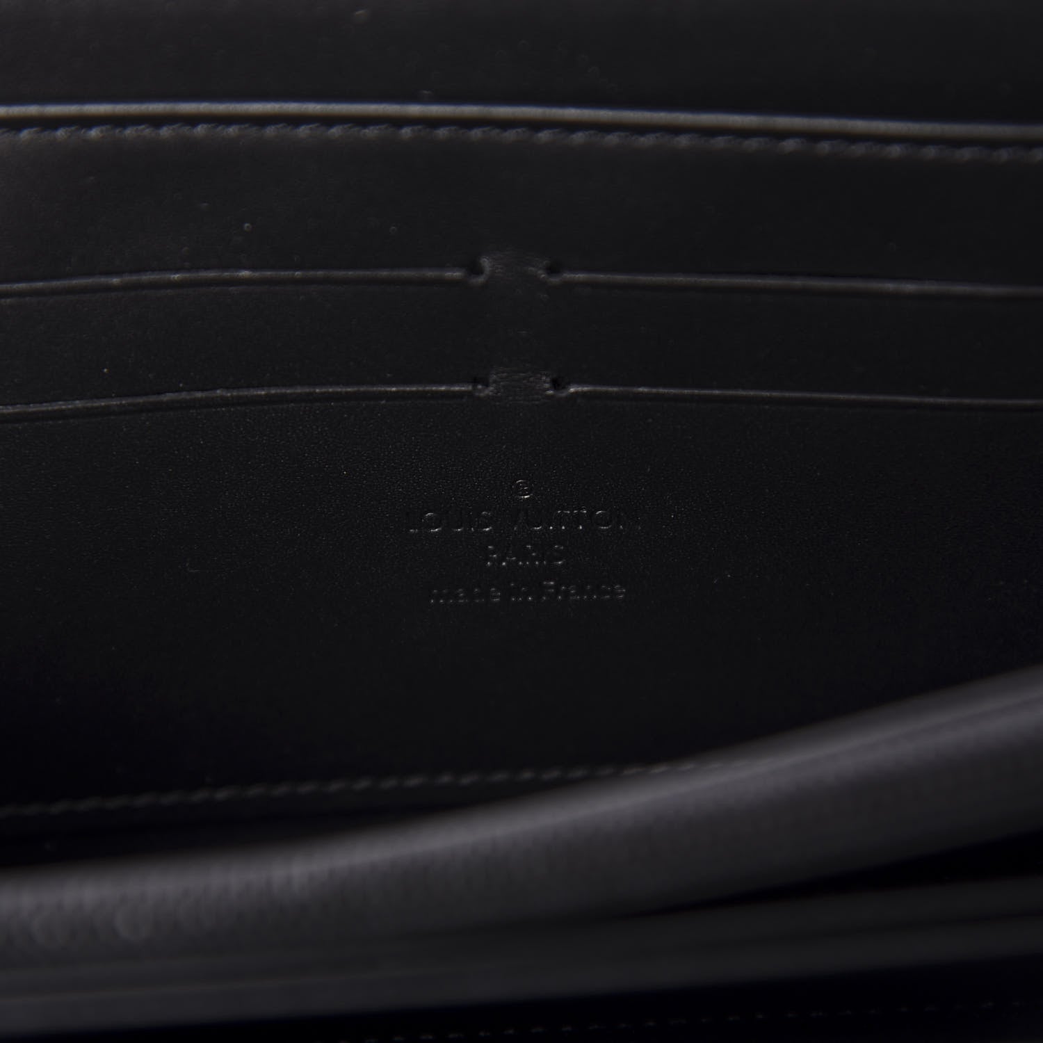 Louis Vuitton Vernis Zippy Wallet Noir Magnetique 8 of 9