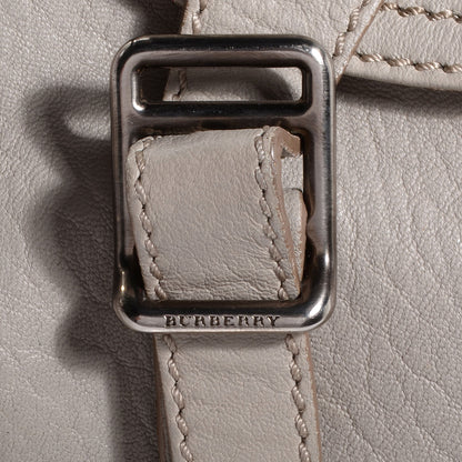 Burberry Leather Crompton Tote Grey 15 of 27