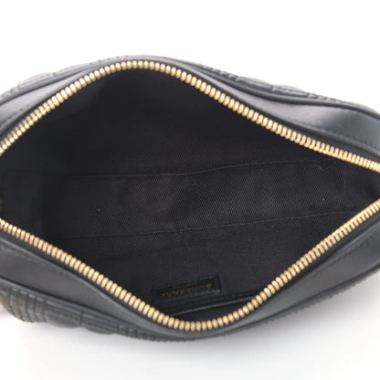 Burberry Lambskin Quilted Camera Bag Black 5 of 9
