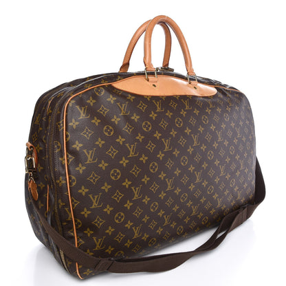 Louis Vuitton Monogram Alize 2 Compartment Luggage Travel Bag 3 of 28