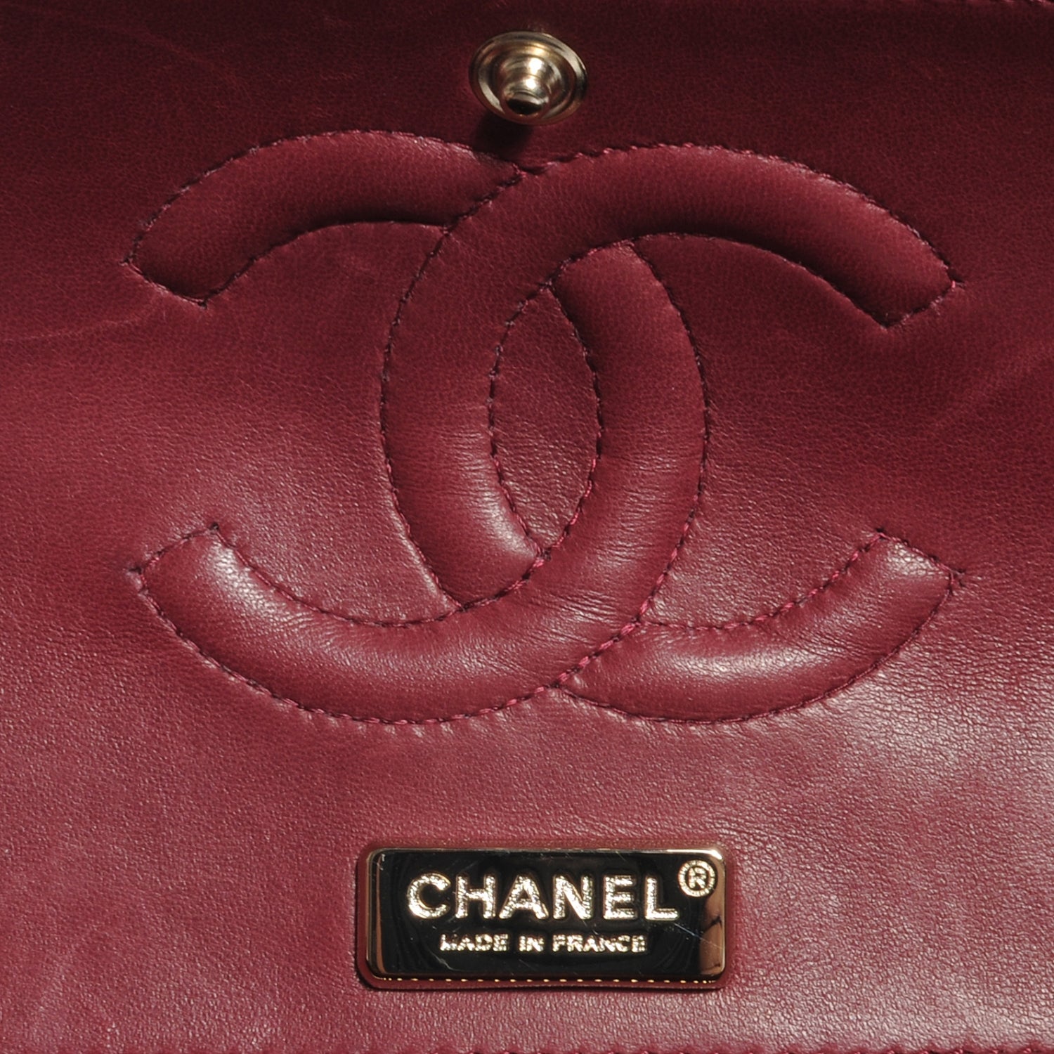 Chanel Alligator Medium Double Flap Rouge Fonce 7 of 10