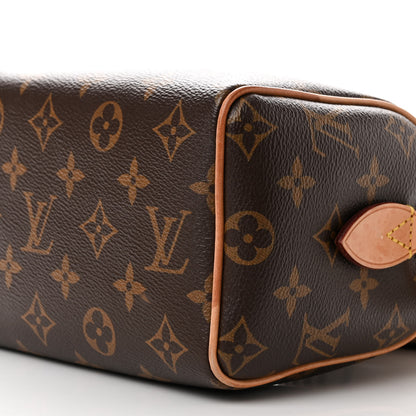 Louis Vuitton Monogram Speedy Bandouliere 20 Black 9 of 11