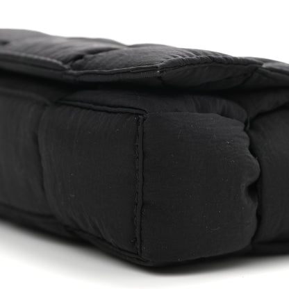 Bottega Veneta Nylon Intrecciato Mini Padded Tech Candy Cassette Bag Black 10 of 10