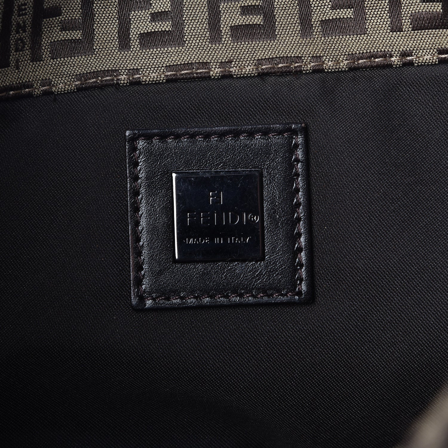 Fendi Zucchino Vitello Hobo Tobacco 9 of 10