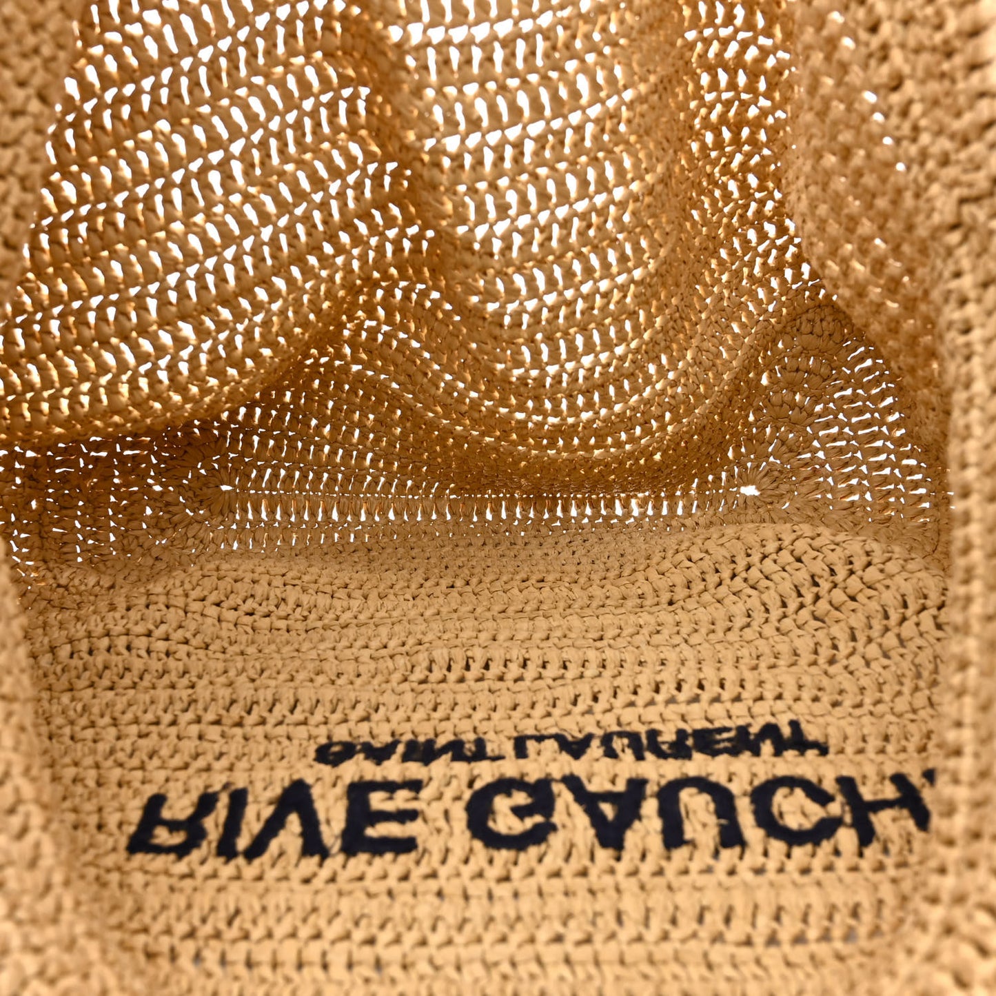 Raffia Rive Gauche Tote Natural