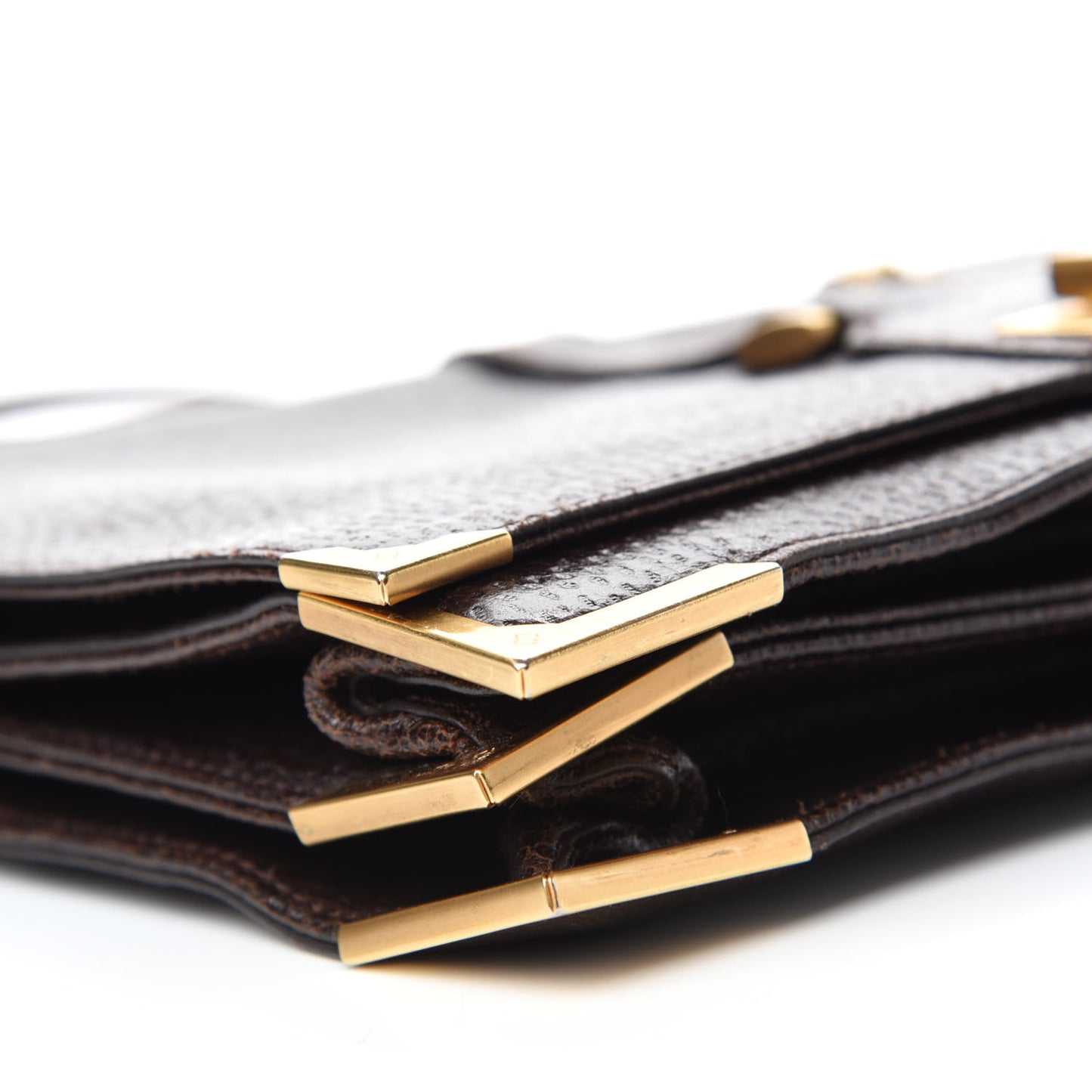 Vitello Classico No.1 Satchel Dark Brown