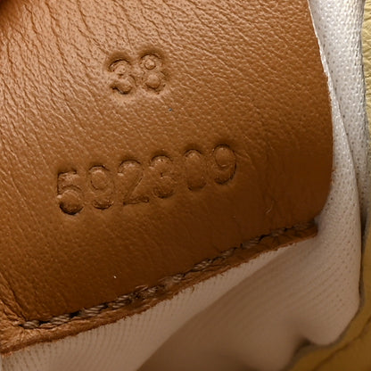 Loewe Nylon Suede Flow Runner Sneakers 38 White Medium Concealer 9 of 10