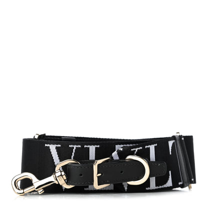 Valentino Garavani Canvas VLTN Strap Black 1 of 4