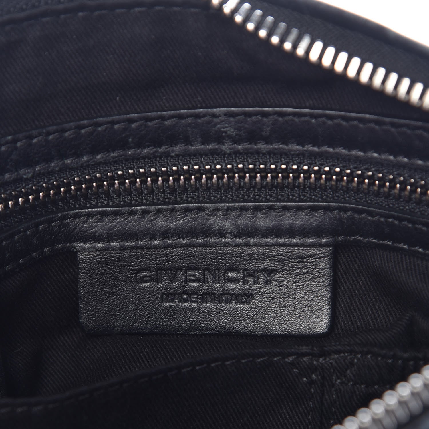 Givenchy Calfskin Crocodile Embossed Small Pandora Black 6 of 12
