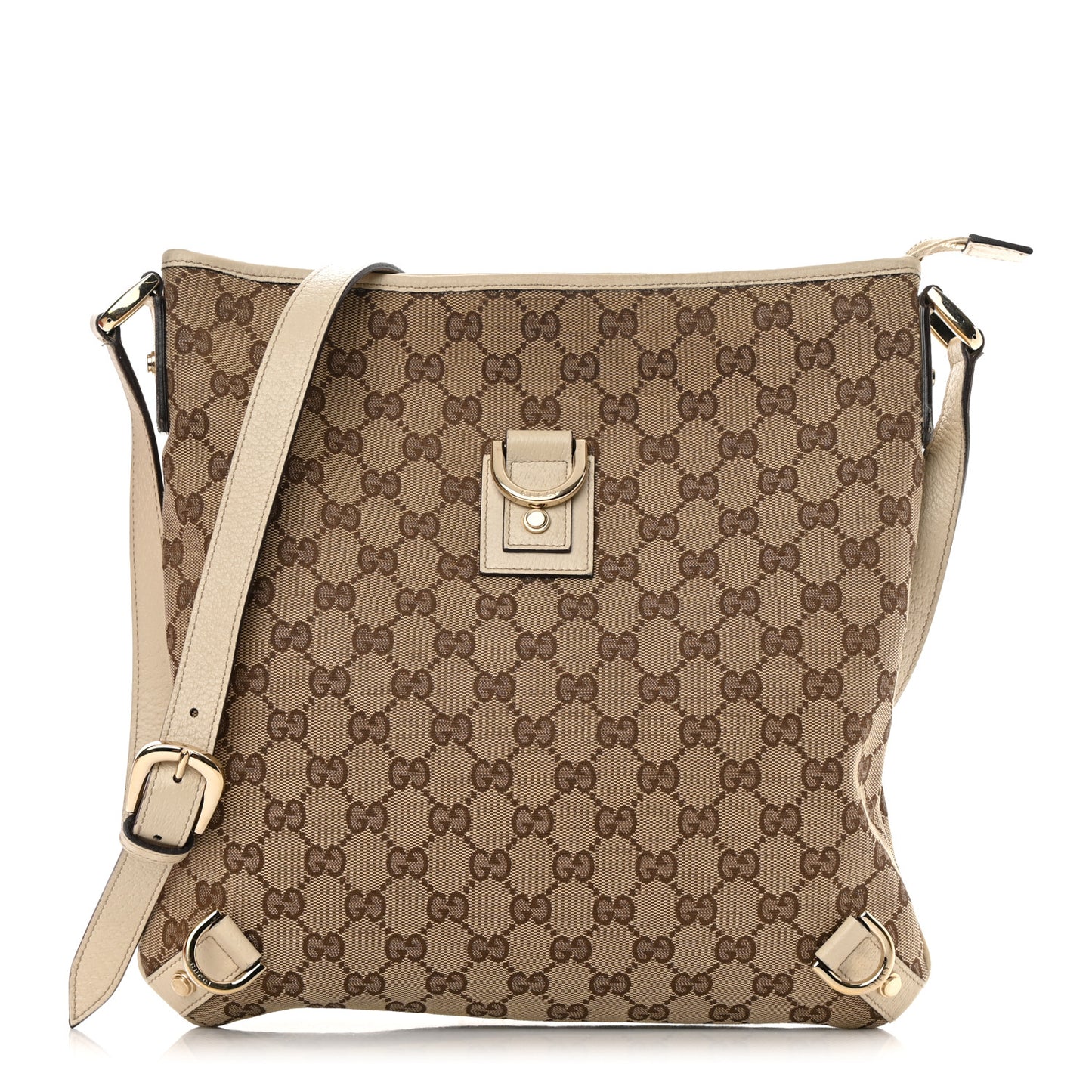 Monogram Abbey Messenger Bag Off White
