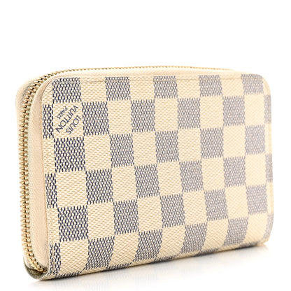 Louis Vuitton Damier Azur Compact Zippy Wallet 3 of 9
