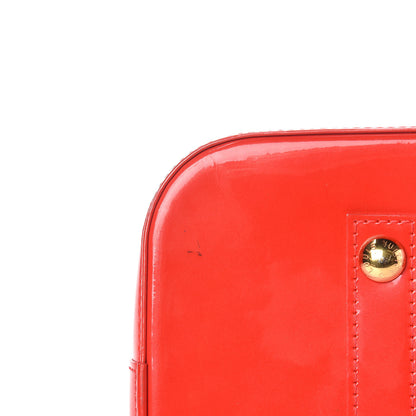 Louis Vuitton Vernis Alma GM Rouge Grenadine 14 of 17