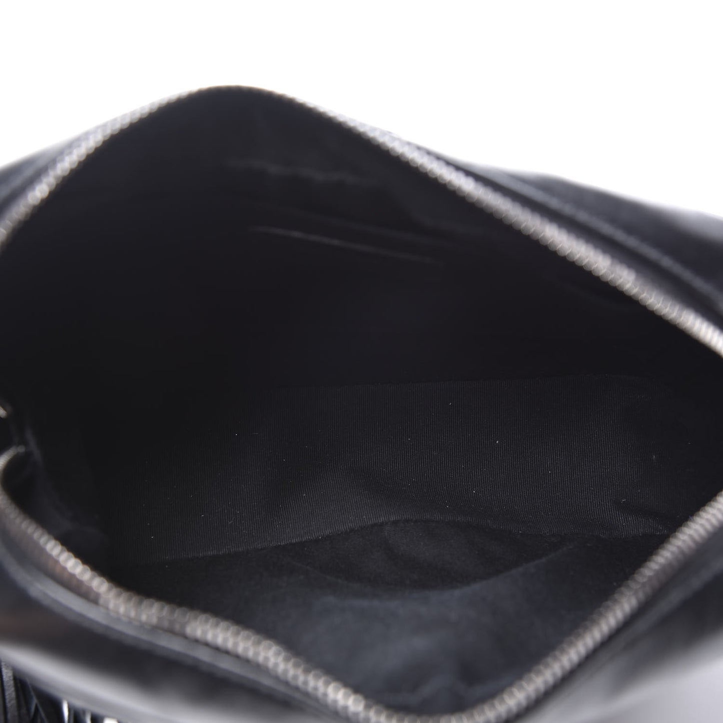 Calfskin Matelasse Monogram Lou Camera Bag Black