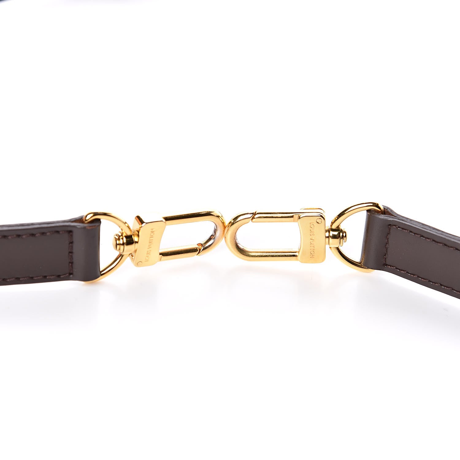 Louis Vuitton Calfskin Adjustable Speedy Bandouliere Shoulder Strap Brown 4 of 5