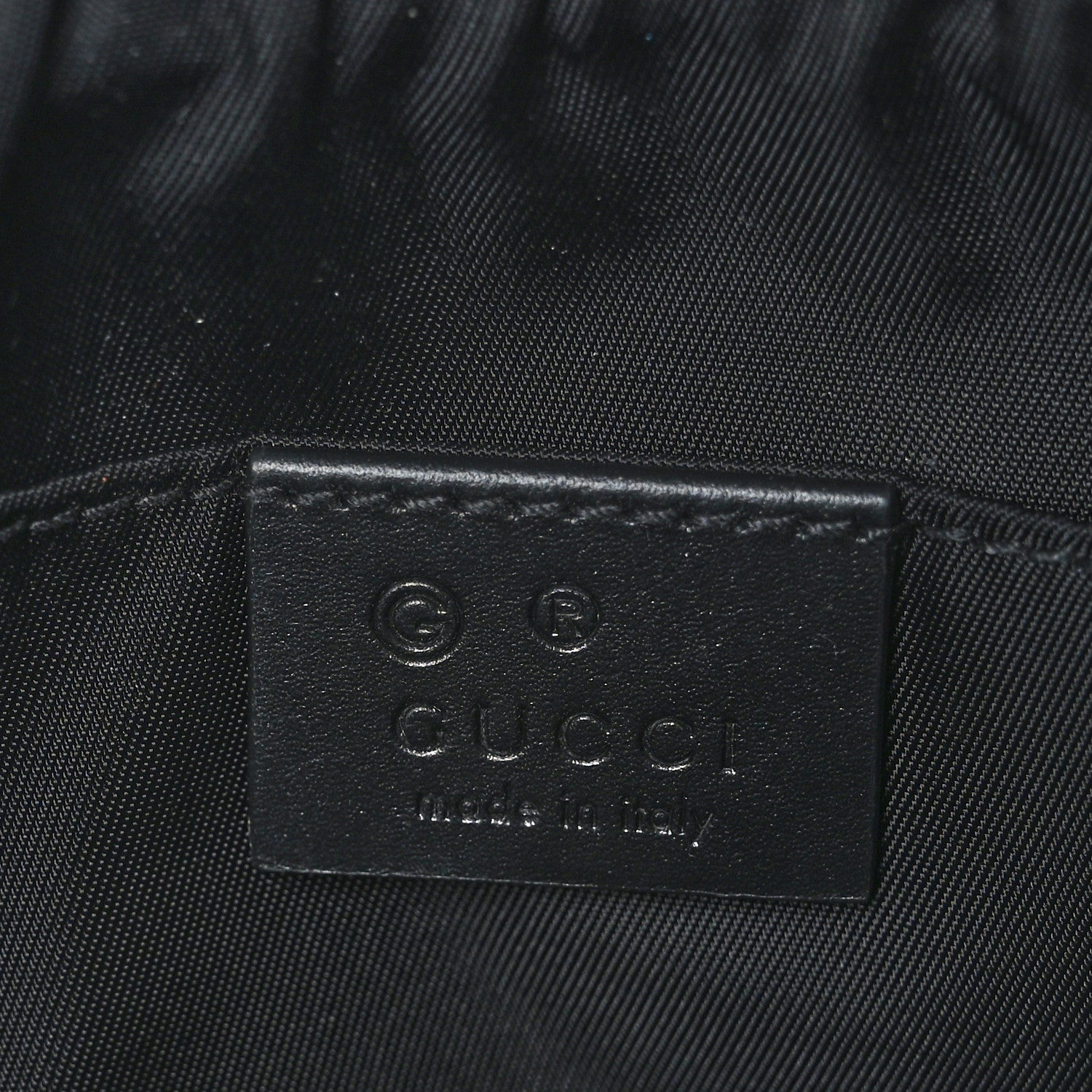 Gucci Canvas Web Slim Belt Bag Black 5 of 9