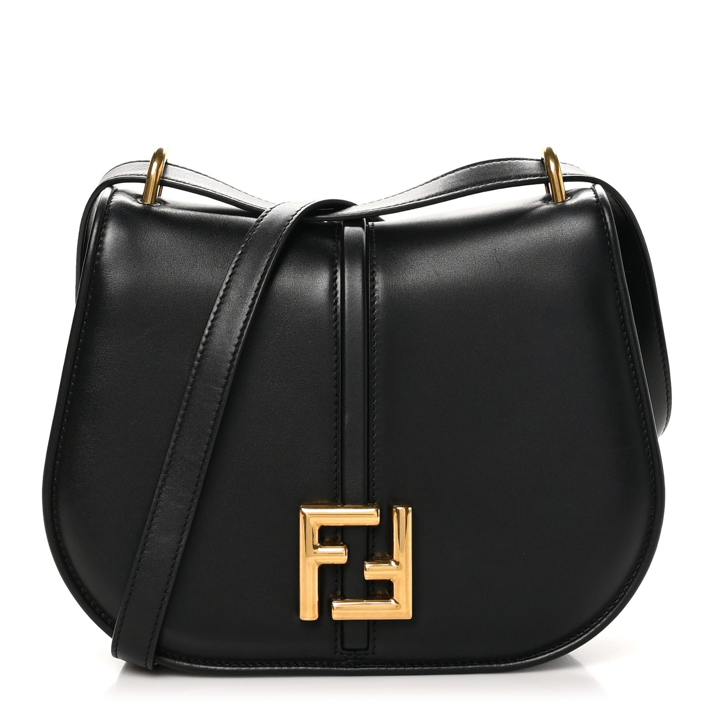 Vitello Brenta Cher Medium Fendi C'mon Black