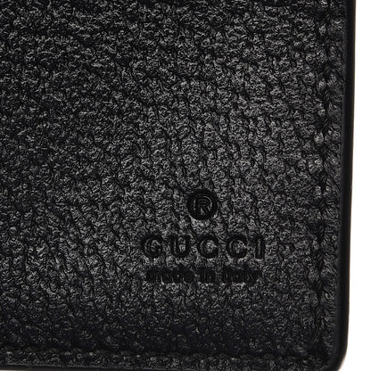 Gucci Calfskin Bee Star Bi-Fold Wallet Black 7 of 7