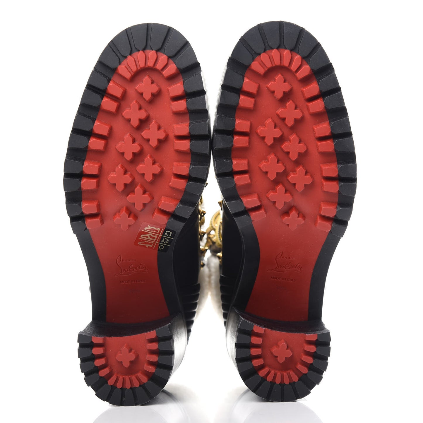Calfskin Shearling Yetita 70 Hiker Booties 39.5 Black