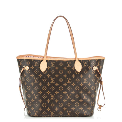 Louis Vuitton Monogram Neo Neverfull MM Rose Ballerine 1 of 6