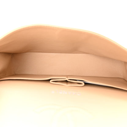 Chanel Caviar Quilted Medium Double Flap Beige 5 of 11