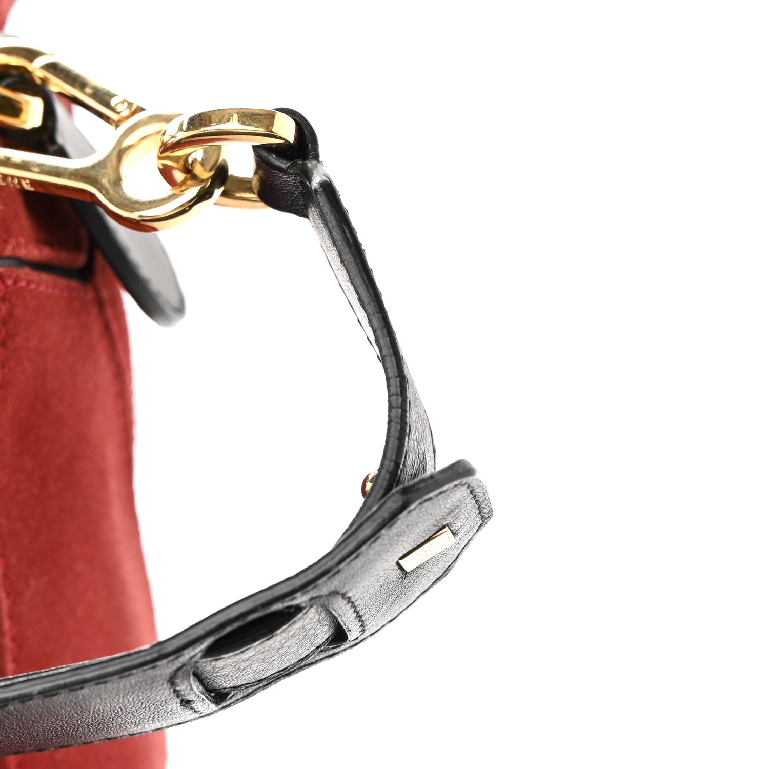 Loewe Suede Medium Puzzle Bag Red 16 of 19