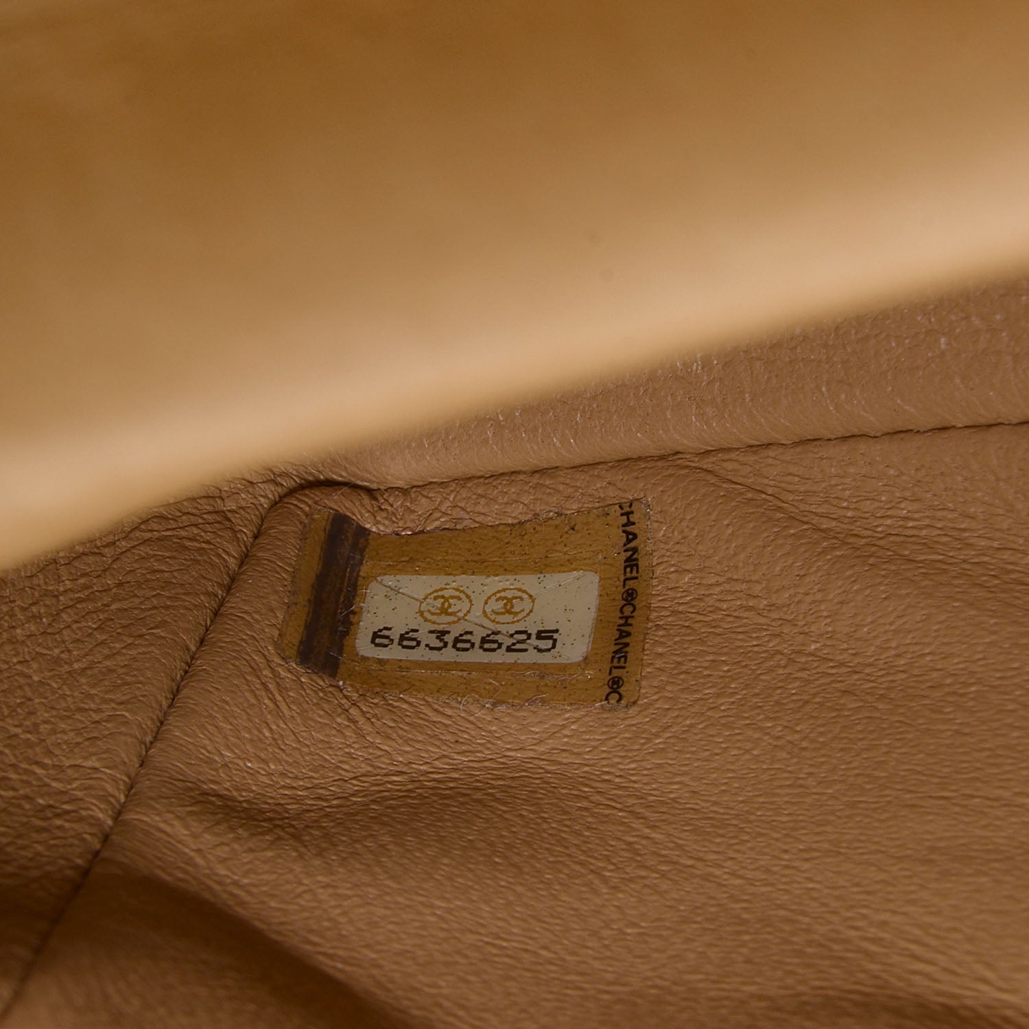 Chanel Lambskin East West Chocolate Bar Flap Beige 9 of 9