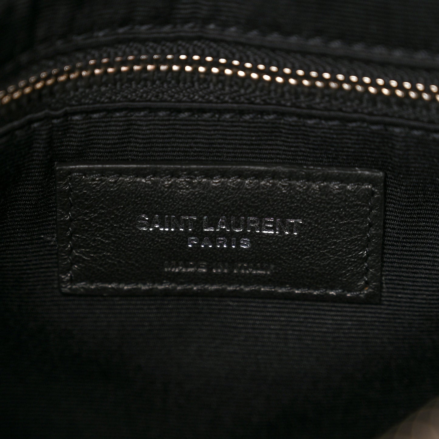 Calfskin Y Quilted Monogram Medium Loulou Chain Satchel Faggio