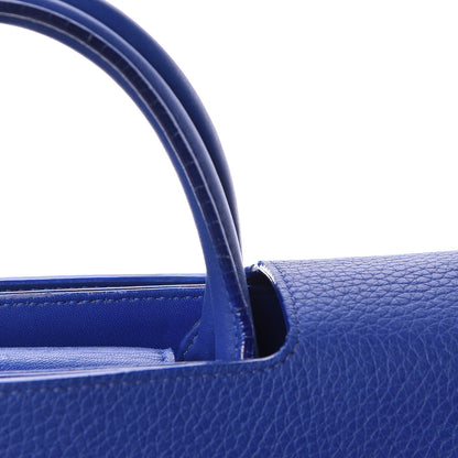 Christian Dior Bullcalf Medium Diorever Flap Yves Klein Blue 17 of 17