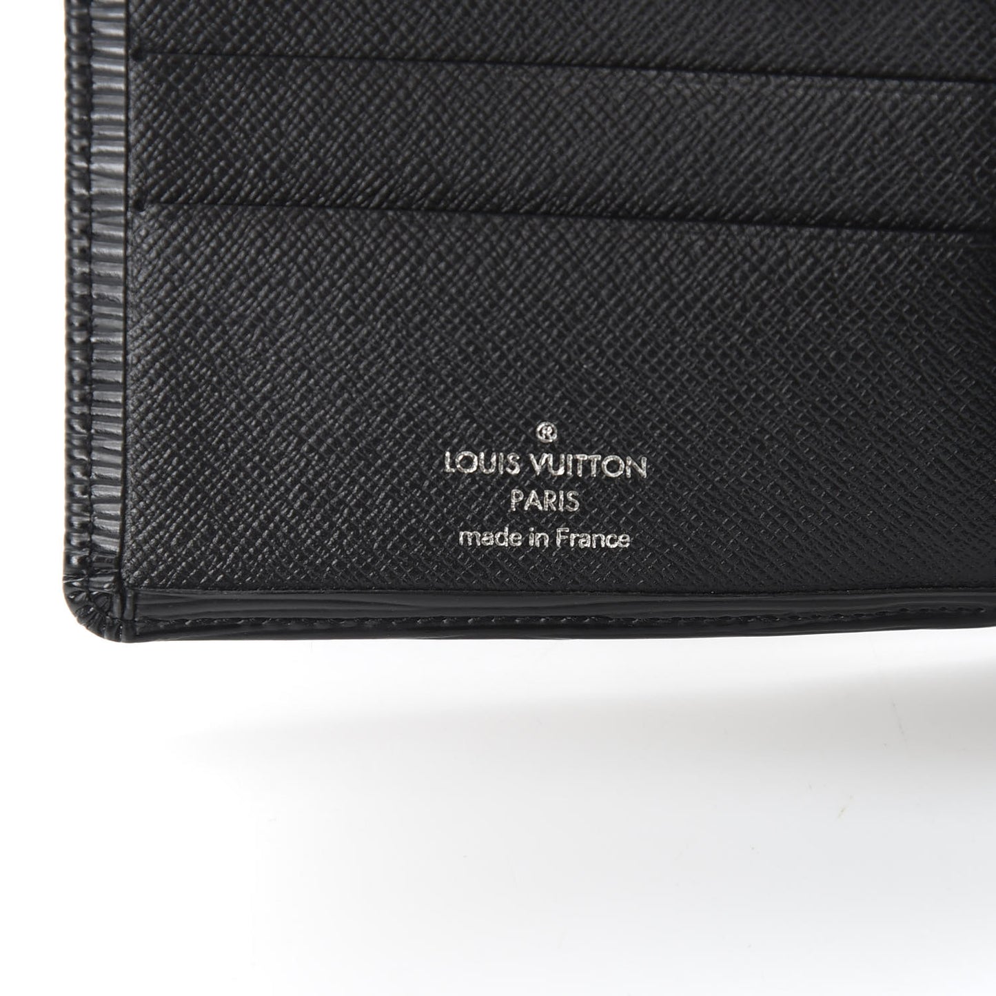 Epi Porte-Billets Cartes Credit Monnaie Wallet Black