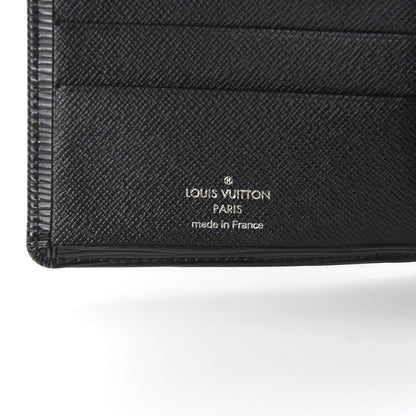 Louis Vuitton Epi Porte-Billets Cartes Credit Monnaie Wallet Black 7 of 9